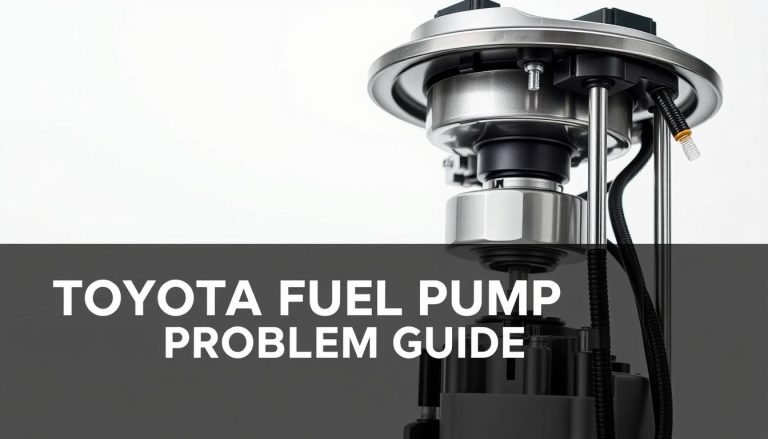 Toyota fuel pump problems