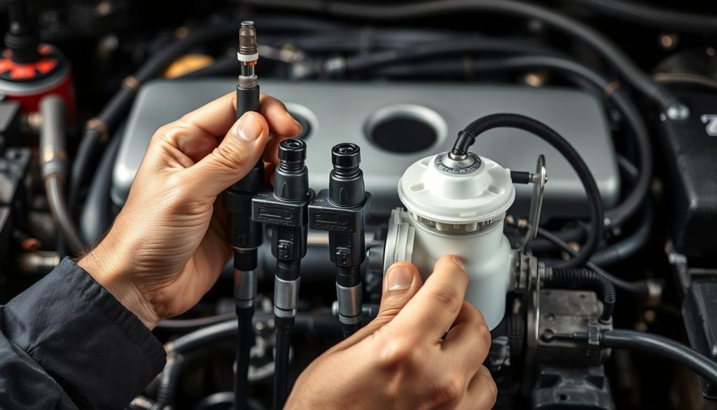 Toyota fuel system cleaning procedure