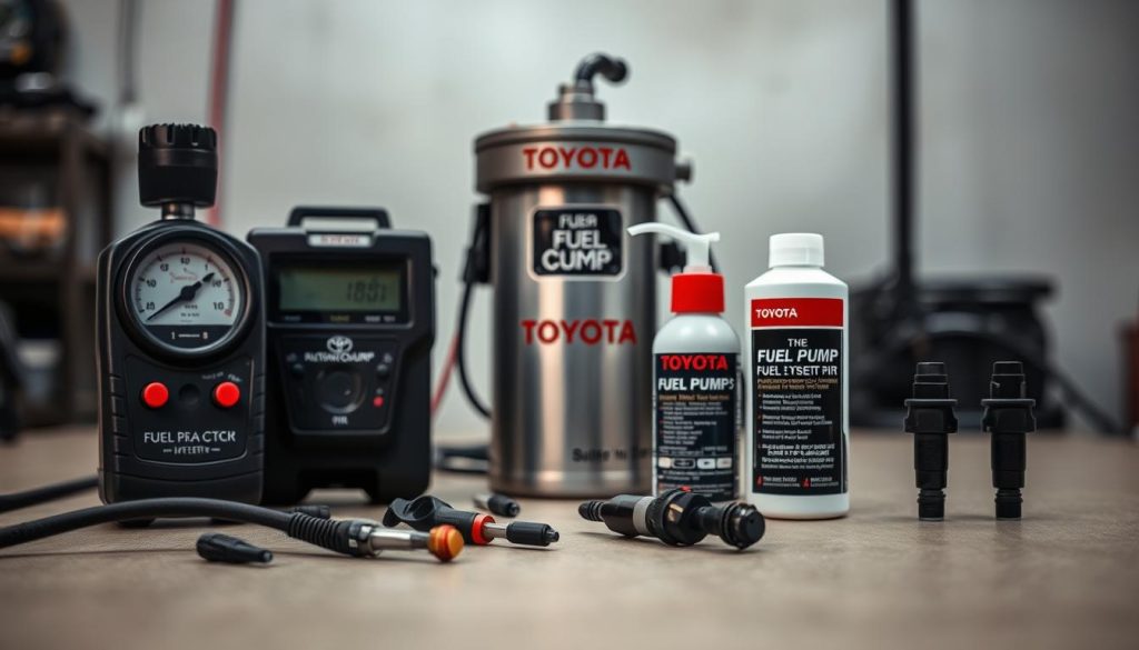 Toyota fuel system diagnostic tools and fuel pump issues