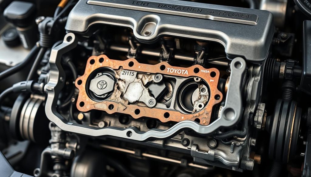 Toyota head gasket causes and engine damage