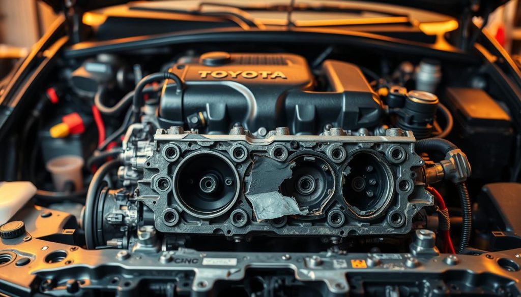 Toyota head gasket failure symptoms inspection