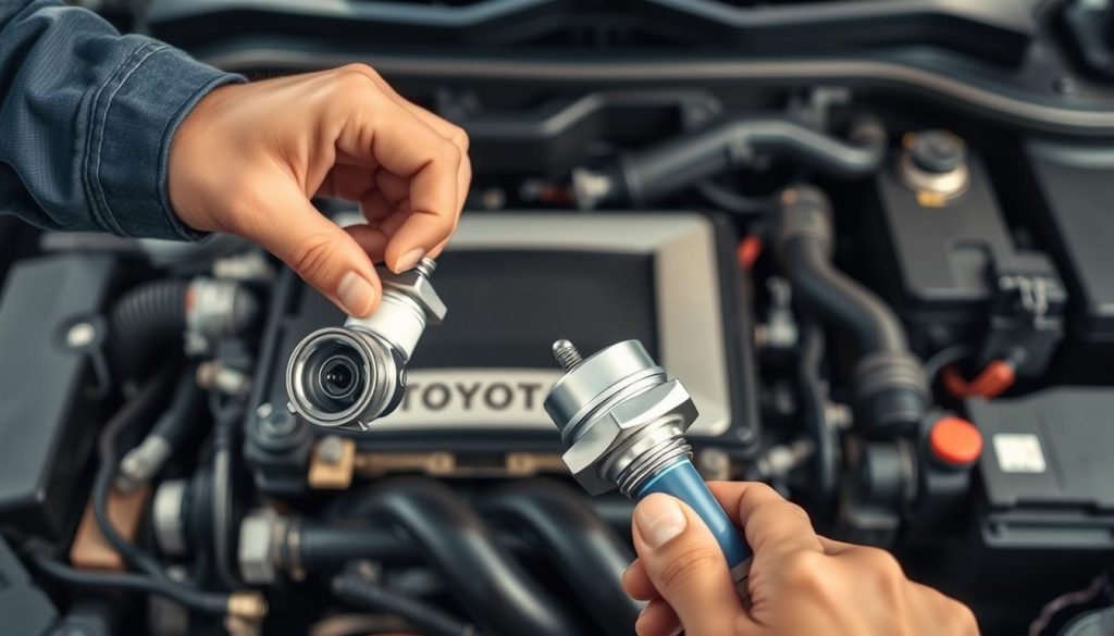 Toyota ignition coil replacement process