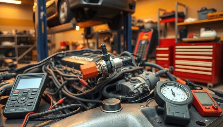 Toyota low oil pressure