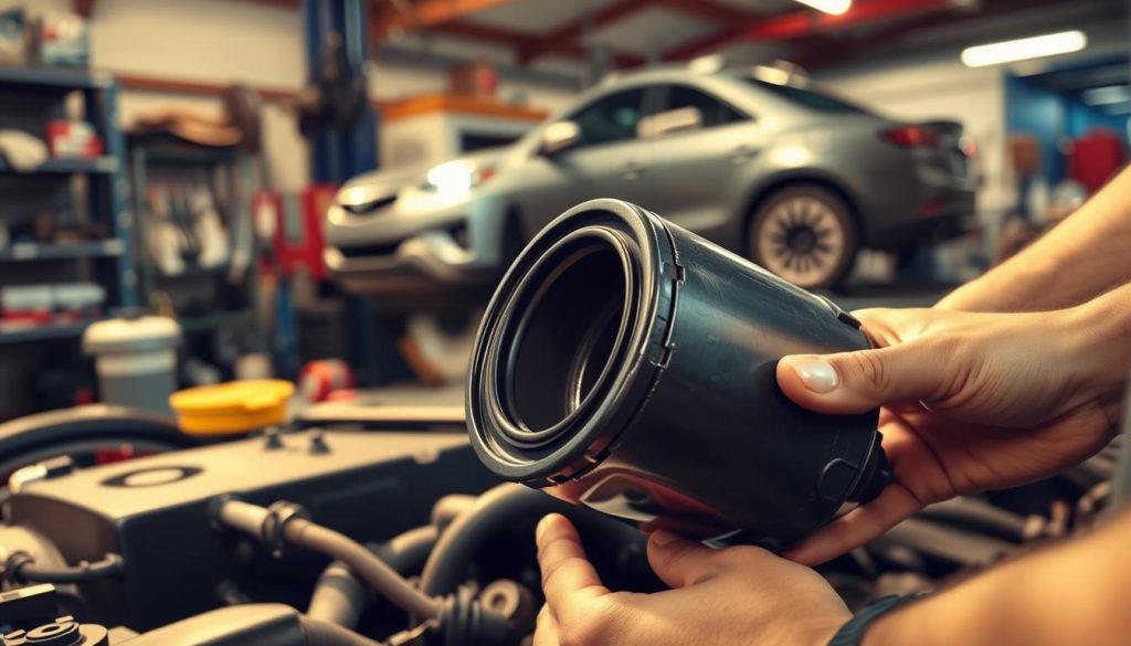 Toyota oil filter housing leak repair