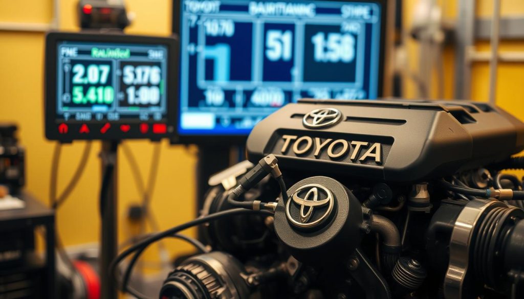 Toyota oxygen sensor testing engine performance verification