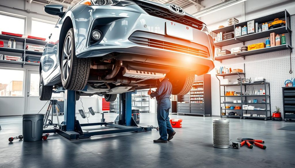 Toyota preventive maintenance oil change