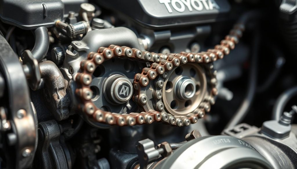 Toyota timing chain rattling symptoms