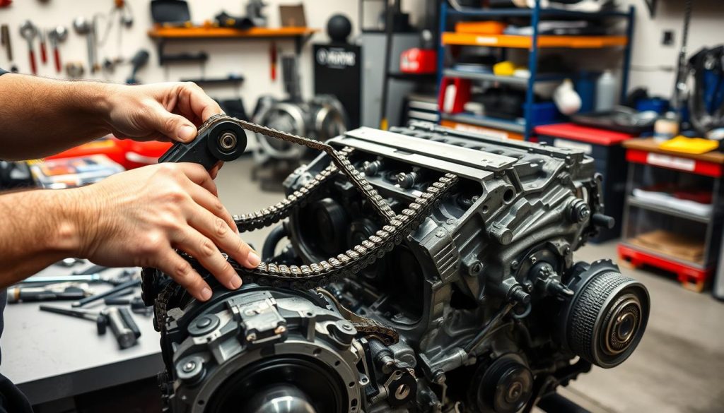 Toyota timing chain reassembly process