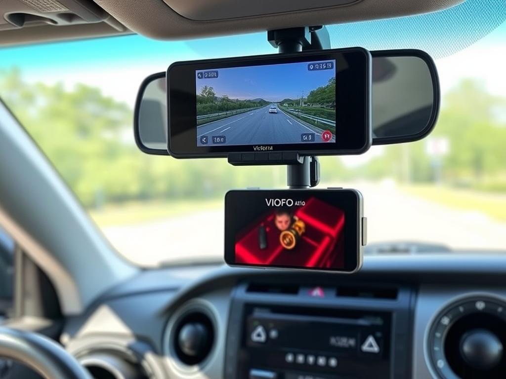 VIOFO A129 Pro Duo - best dual dash cam for Toyota Tacoma 2025 review