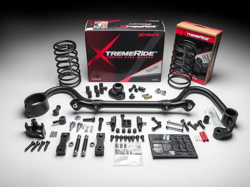 XtremeRide 2.2-inch complete lift package for Toyota Corolla with forged steel components