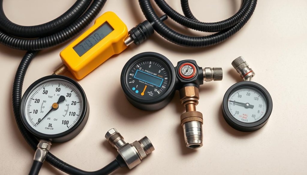 diagnostic equipment for oil pressure testing