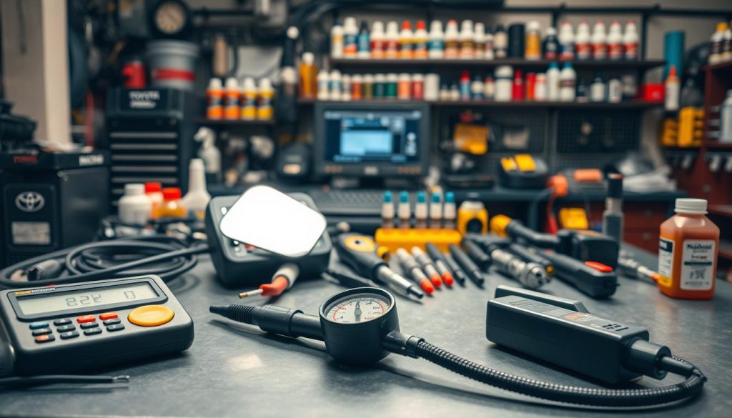 fuel system diagnosis tools and equipment