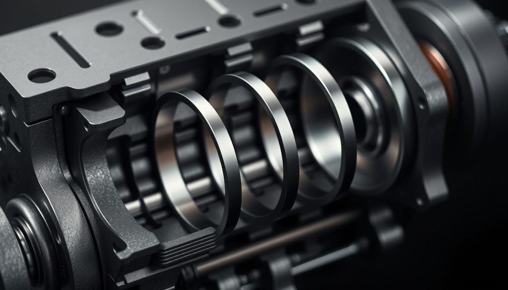 low-tension piston rings engine design