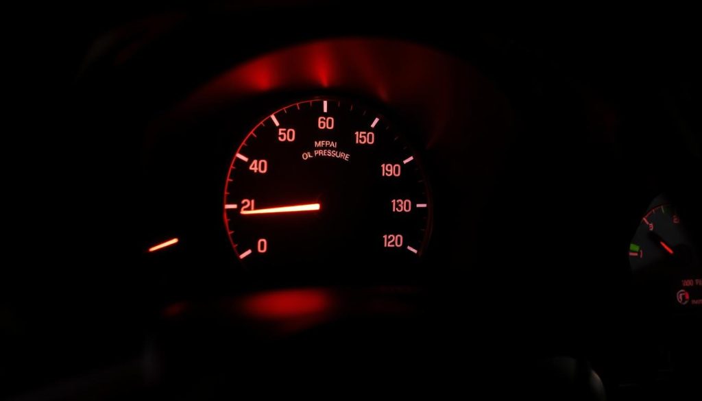 oil pressure emergency dashboard warning