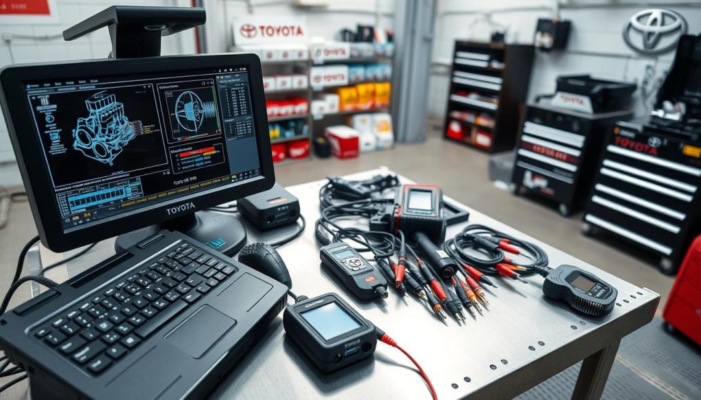 professional Toyota service diagnostic equipment