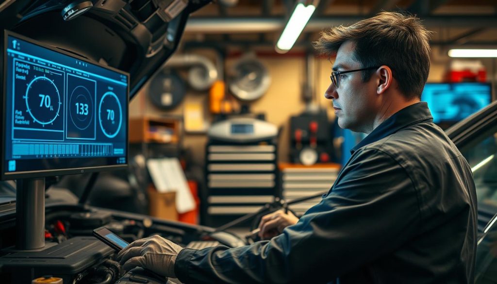 professional mechanic automotive diagnostics