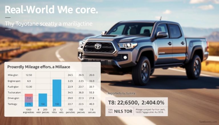 tacoma fuel efficiency real-world