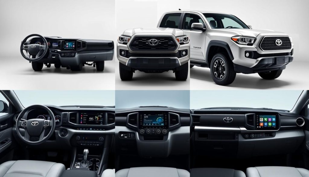 tacoma pickup trim levels technology comparison