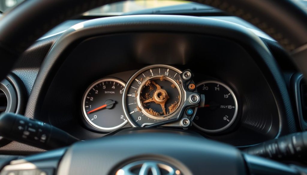 throttle body symptoms Toyota dashboard