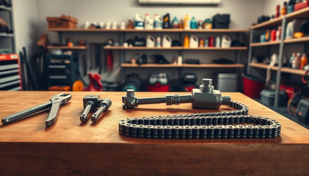 timing chain repair tools preparation