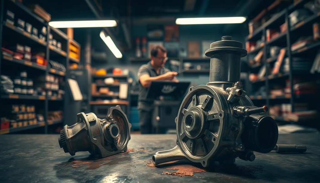 water pump failure diagnosis
