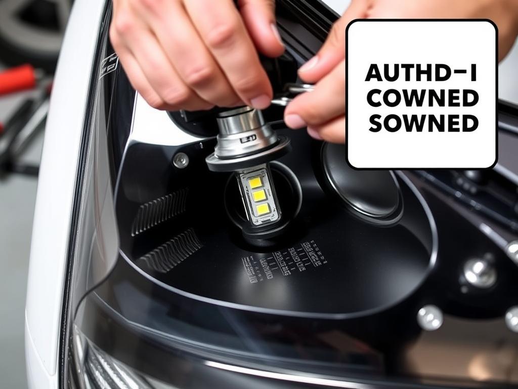 Author installing LED headlights in a Toyota Prius - best LED headlights for Toyota Prius 2025 review