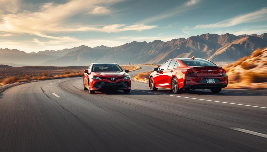 Camry vs Malibu Driving Performance