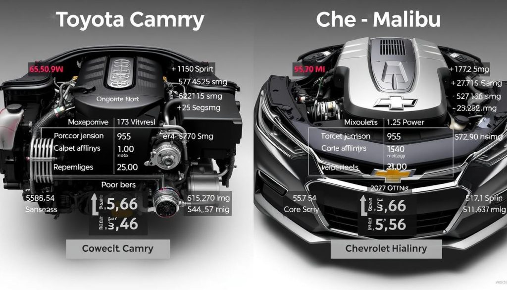 Camry vs Malibu Engine Performance Comparison