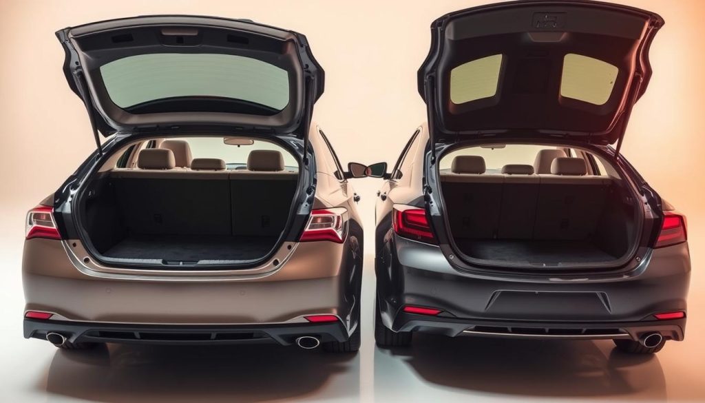 Cargo Space Comparison Toyota Camry Chevy Malibu