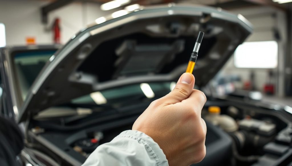Checking Toyota transmission fluid