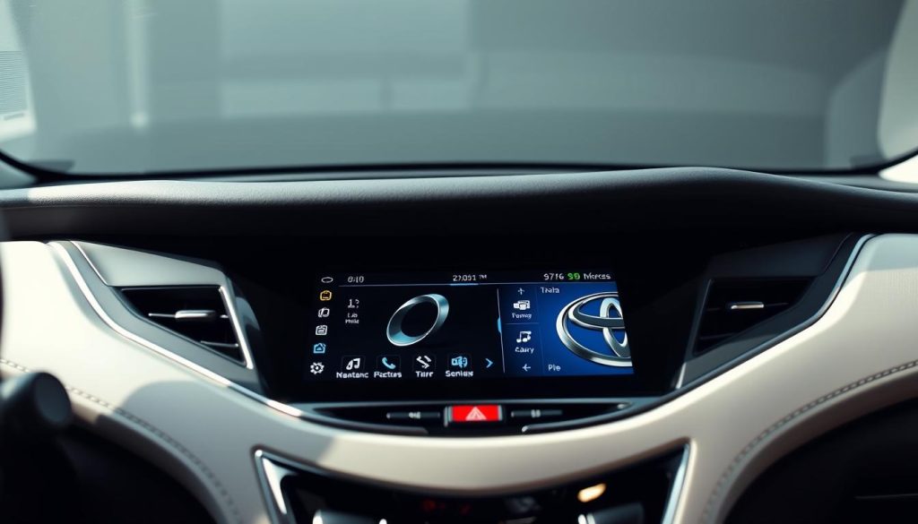 Chevrolet Malibu and Toyota Camry Infotainment Systems