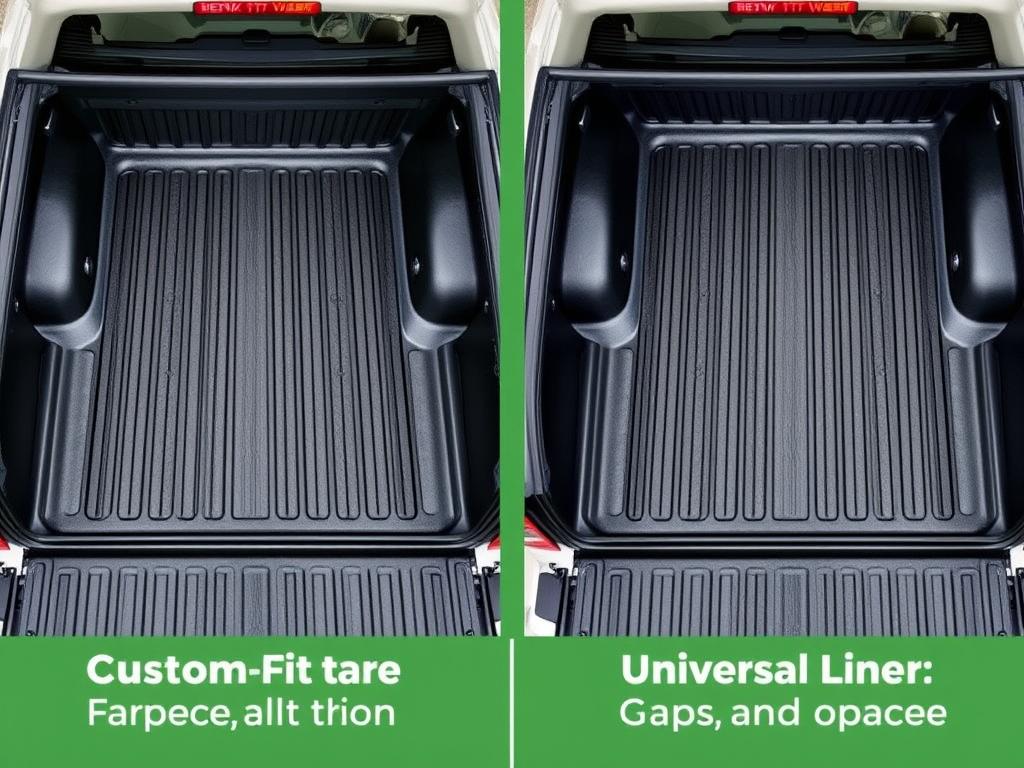 Custom-fit vs universal Toyota Tacoma cargo liner 2025 comparison