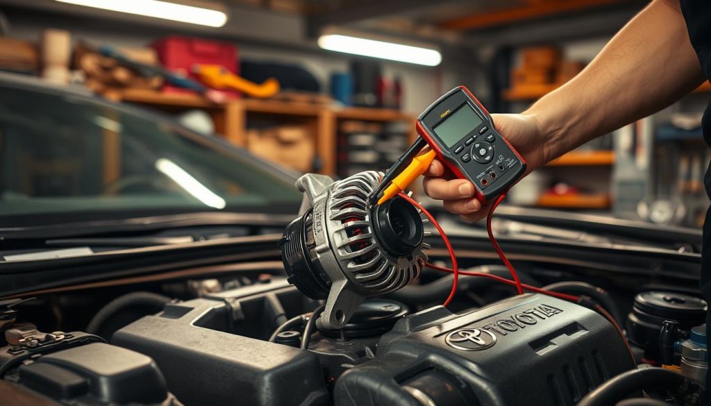 Diagnosing Toyota alternator issues