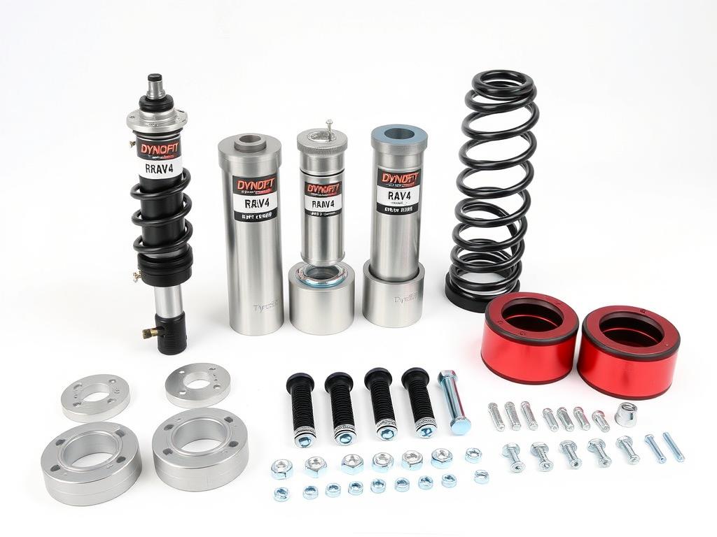 Dynofit RAV4 Spacer Lift Kit with hardware - best Toyota RAV4 lift kit 2025 review