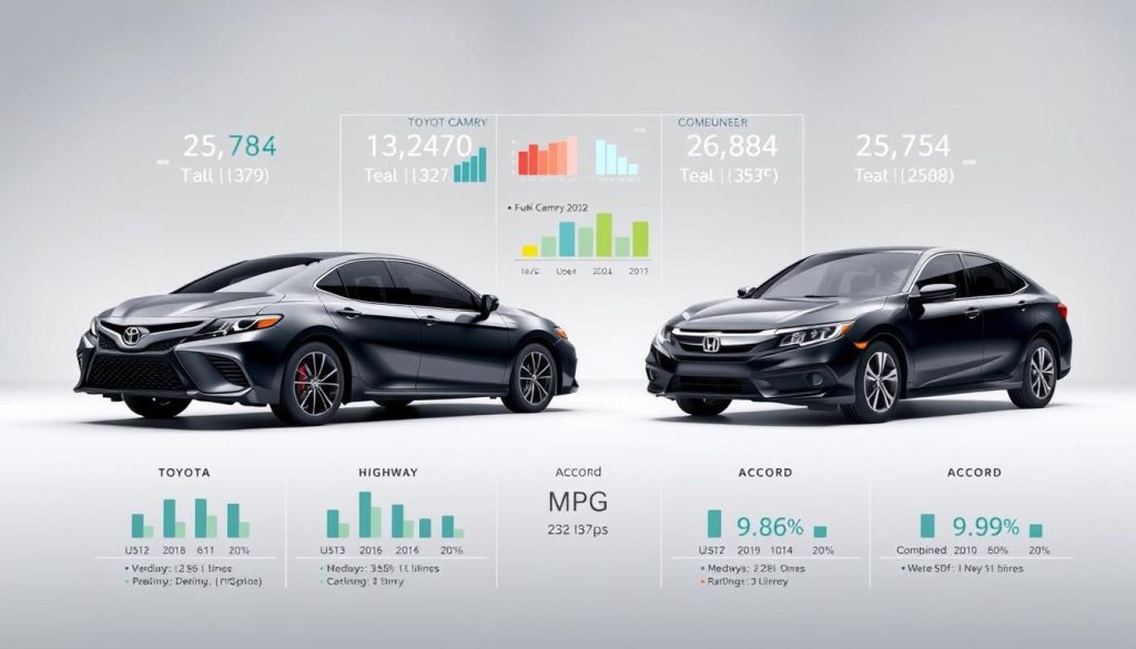 Fuel Efficiency Comparison of Midsize Sedans