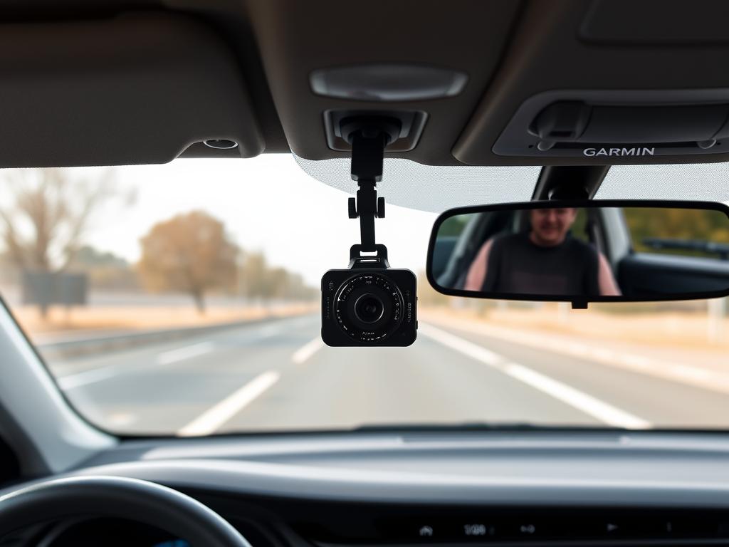 Garmin Dash Cam 67W installed in Toyota Corolla 2025