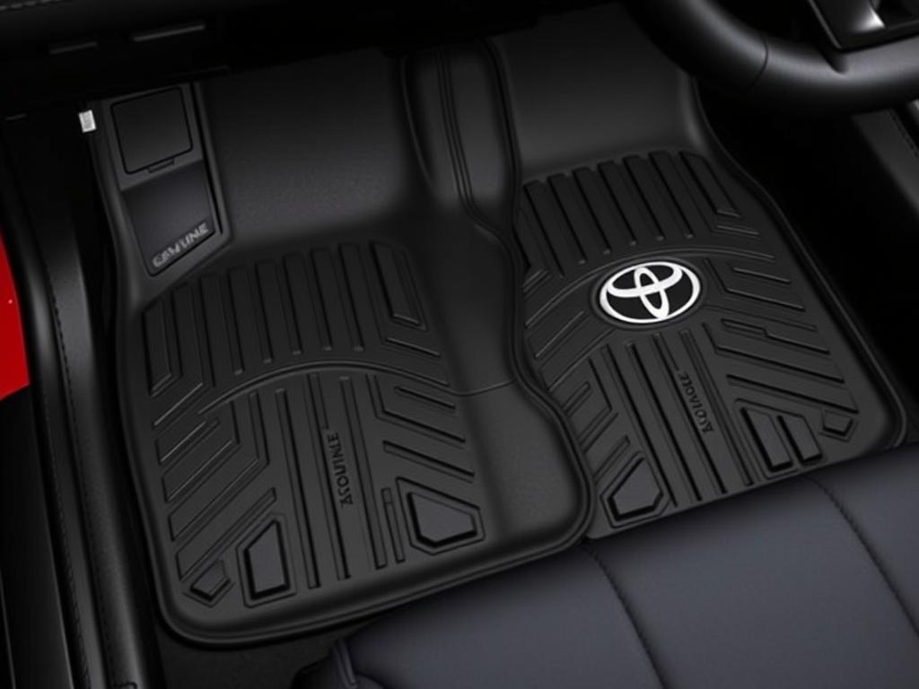 Genuine Toyota All-Weather Floor Mats - best floor mats for Toyota Camry 2025 review