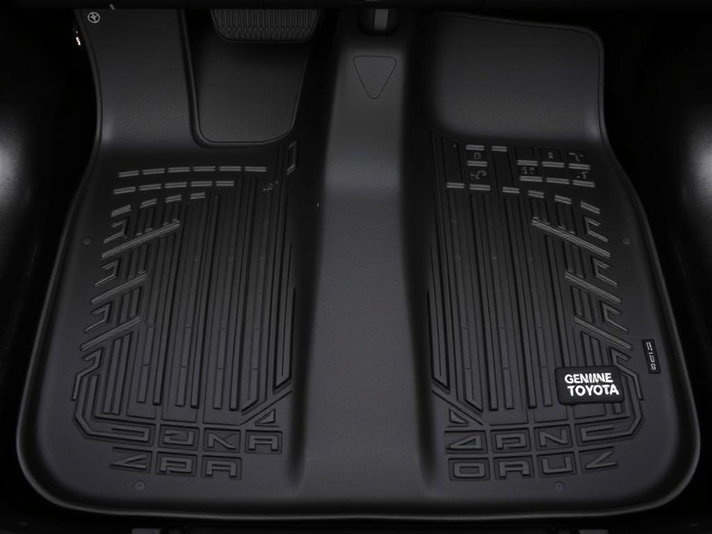 Genuine Toyota All-Weather Floor Mats - best floor mats for Toyota Camry 2025