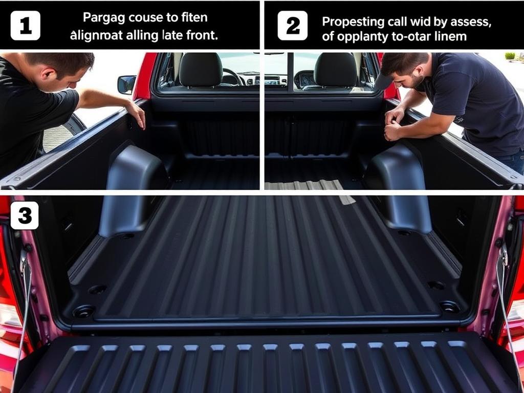 Installing Toyota Tacoma cargo liner 2025
