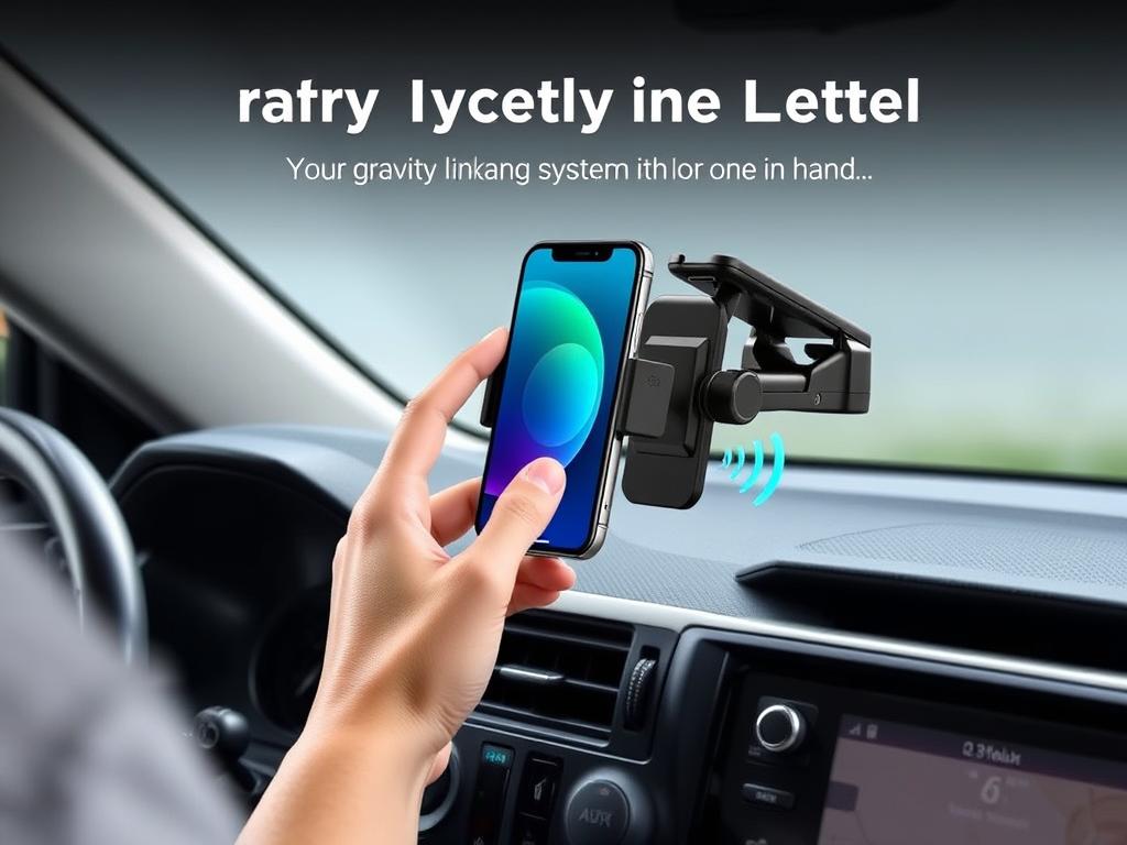 LUNQIN Gravity Phone Holder for Toyota RAV4 - best Toyota RAV4 phone mount 2025 review