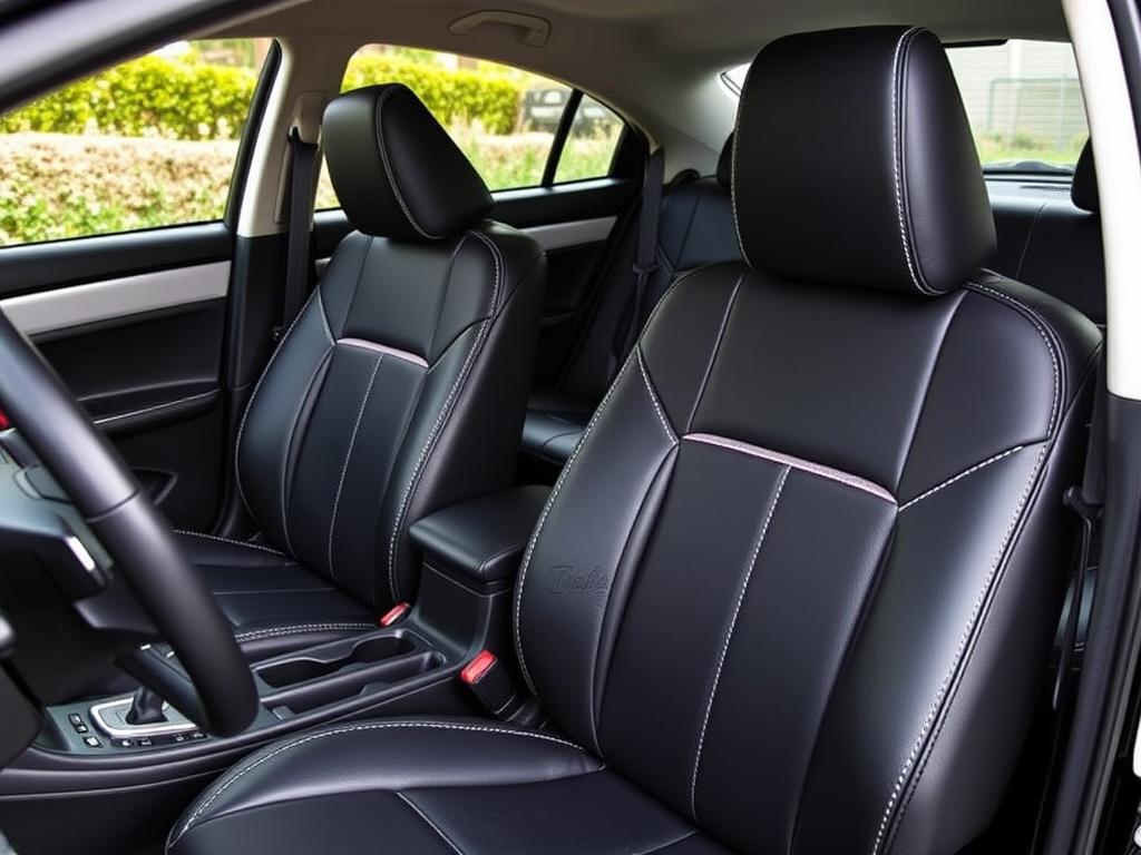 Luckyman Club Faux Leather Toyota Corolla seat covers - best seat cover for Toyota Corolla 2025 review