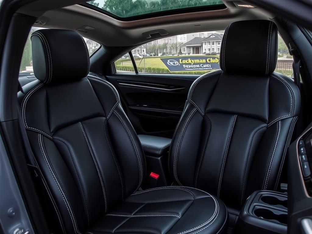 Luckyman Club Toyota Camry leather seat covers - best seat cover for Toyota Camry 2025 review
