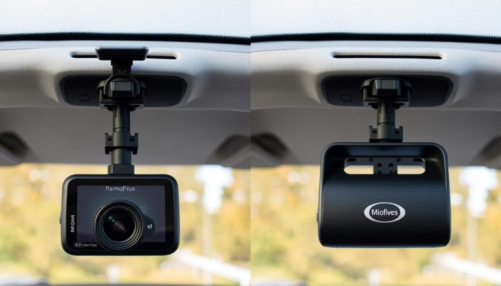 Miofive S1 Ultra Dash Cam in Toyota Prius - Toyota Prius dash cam review