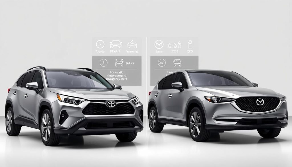 RAV4 vs CX 5 Safety Features Comparison