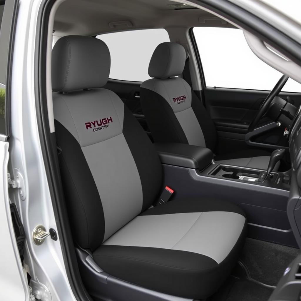 Rough Country Neoprene Toyota Tundra seat covers - best Toyota Tundra seat covers 2025 review