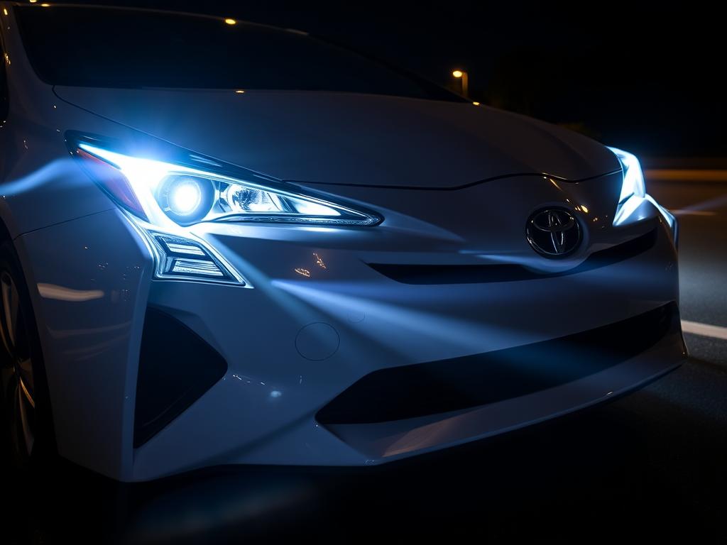 SNGL Ultra Series LED headlights installed in Toyota Prius - best LED headlights for Toyota Prius 2025 review