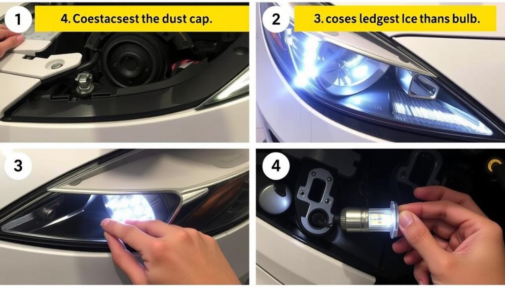 Step-by-step Toyota Prius LED headlight installation process - best LED headlights for Toyota Prius 2025 review