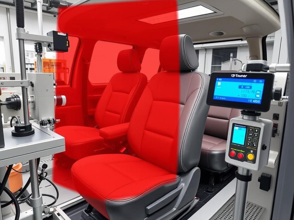 Testing Toyota 4Runner seat covers in laboratory conditions - best Toyota 4Runner seat covers 2025 review