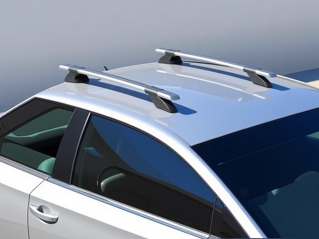 Thule Evo Wingbar roof rack installed on a 2025 Toyota Corolla