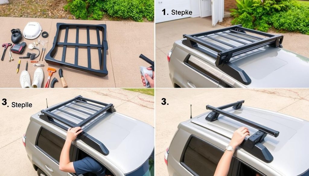 Toyota 4Runner roof rack installation process - Toyota 4Runner roof rack guide